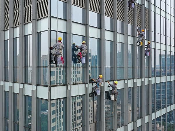 深圳龙华外墙清洗 外墙清洁安全施工流程