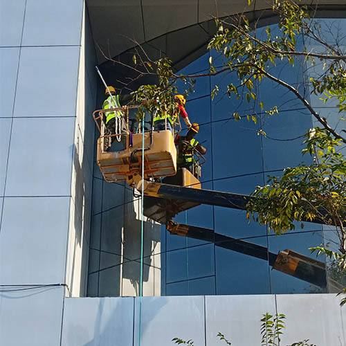 深圳写字楼外墙清洗 商业楼保洁服务